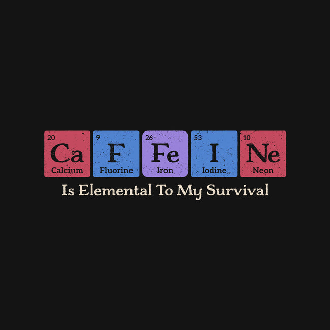 Caffeine Is Elemental-None-Basic Tote-Bag-Popnotic