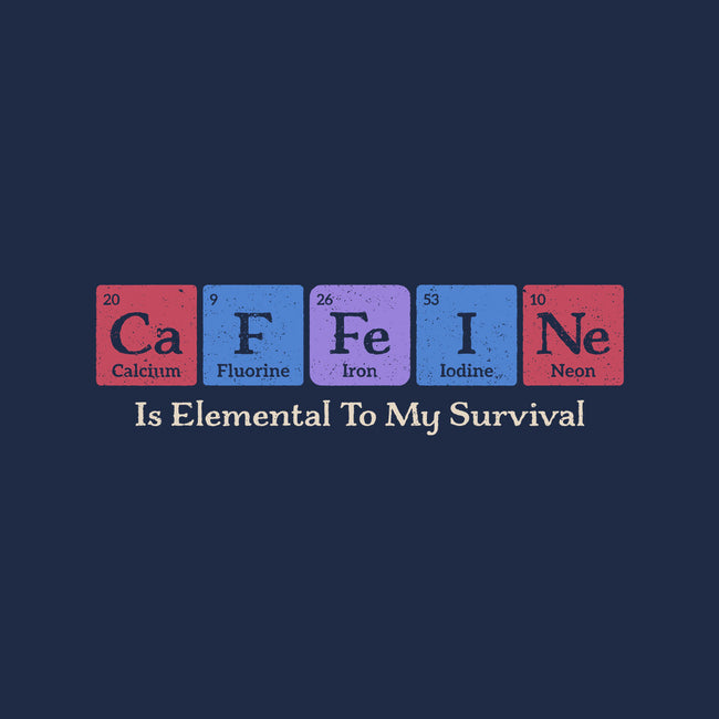 Caffeine Is Elemental-Unisex-Basic-Tee-Popnotic