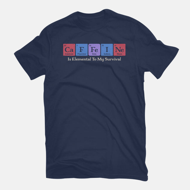 Caffeine Is Elemental-Unisex-Basic-Tee-Popnotic