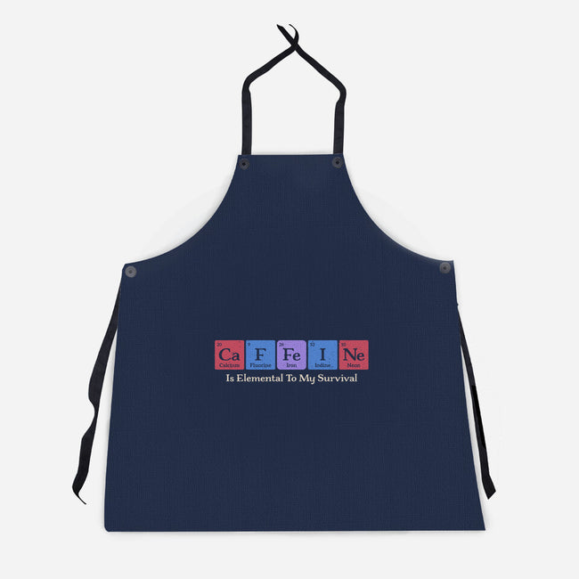 Caffeine Is Elemental-Unisex-Kitchen-Apron-Popnotic