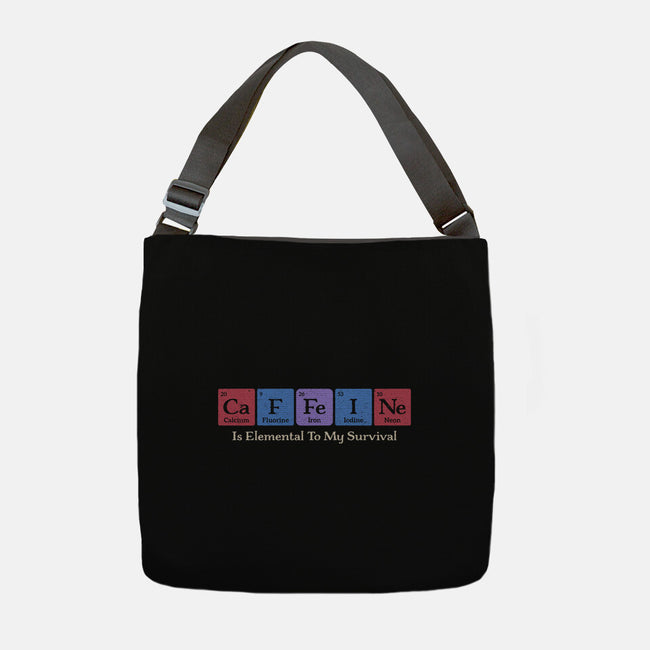 Caffeine Is Elemental-None-Adjustable Tote-Bag-Popnotic