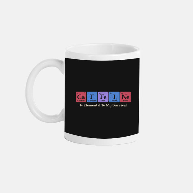 Caffeine Is Elemental-None-Mug-Drinkware-Popnotic