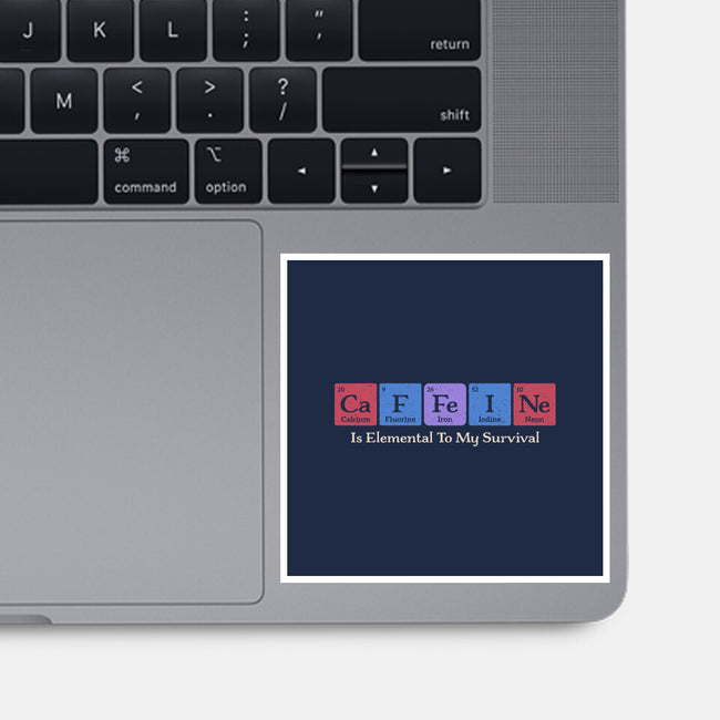 Caffeine Is Elemental-None-Glossy-Sticker-Popnotic