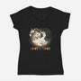 Love Always Wins-Womens-V-Neck-Tee-Freecheese