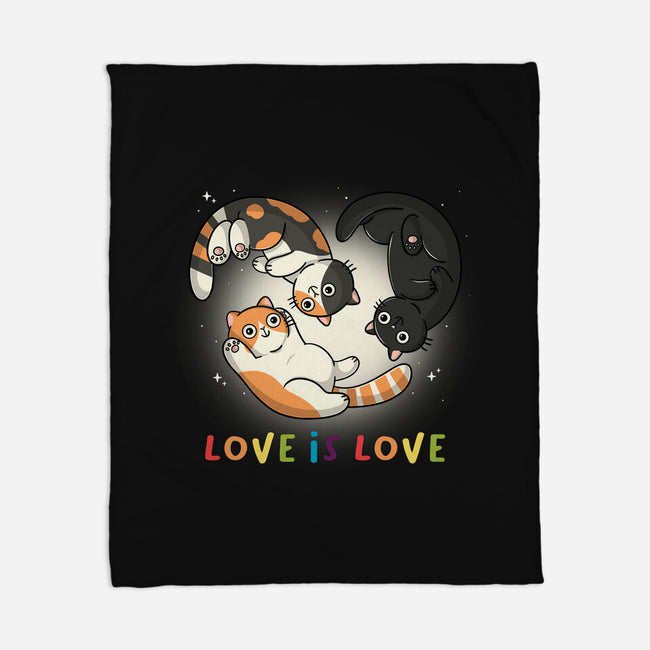 Love Always Wins-None-Fleece-Blanket-Freecheese