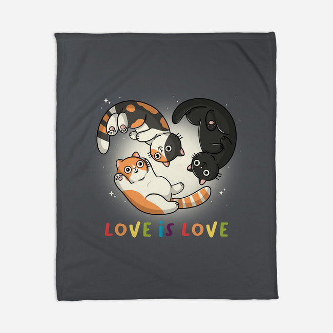 Love Always Wins-None-Fleece-Blanket-Freecheese