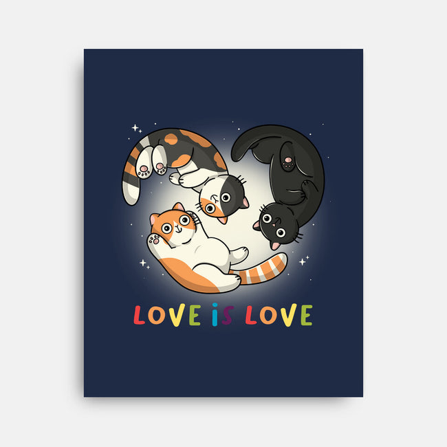 Love Always Wins-None-Stretched-Canvas-Freecheese