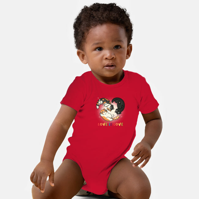 Love Always Wins-Baby-Basic-Onesie-Freecheese