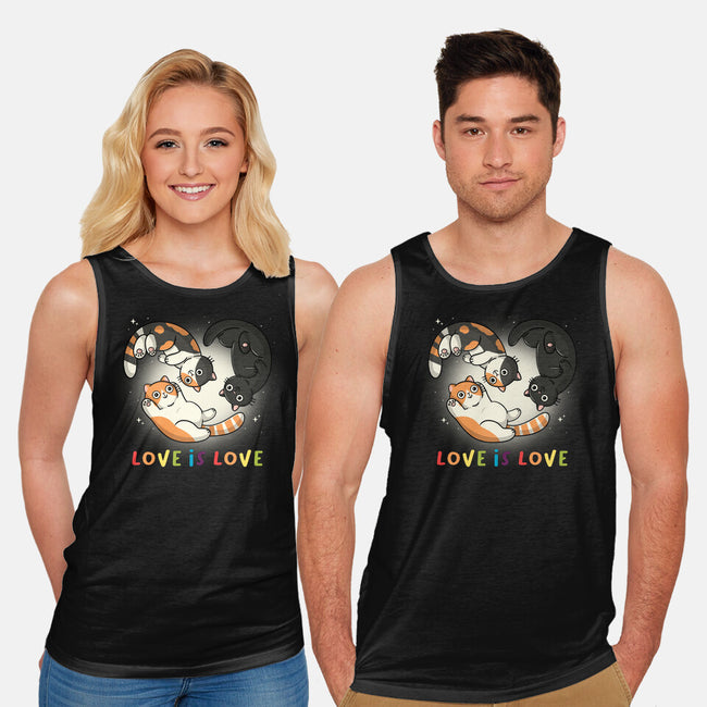 Love Always Wins-Unisex-Basic-Tank-Freecheese