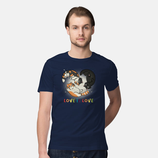 Love Always Wins-Mens-Premium-Tee-Freecheese