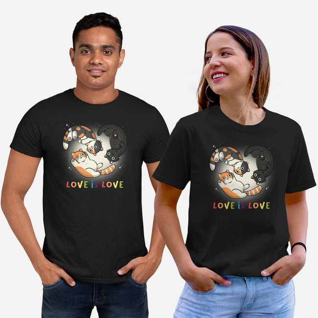 Love Always Wins-Unisex-Basic-Tee-Freecheese