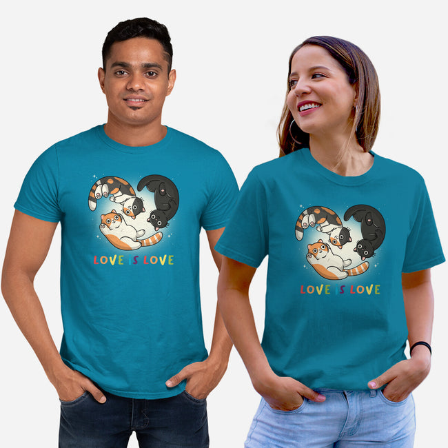 Love Always Wins-Unisex-Basic-Tee-Freecheese