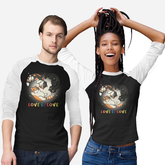 Love Always Wins-Unisex-Baseball-Tee-Freecheese