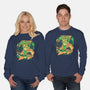 Star Beats-Unisex-Crew Neck-Sweatshirt-ilustrata