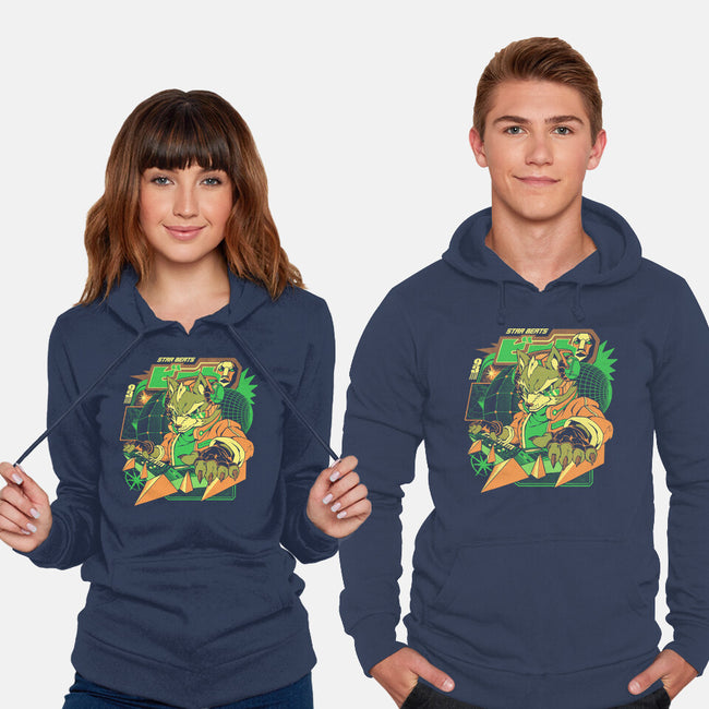 Star Beats-Unisex-Pullover-Sweatshirt-ilustrata