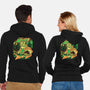 Star Beats-Unisex-Zip-Up-Sweatshirt-ilustrata