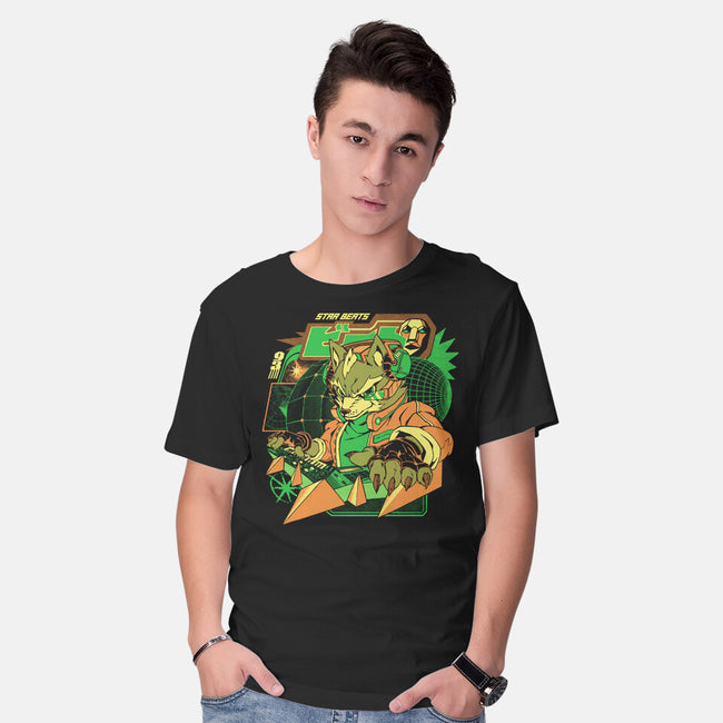 Star Beats-Mens-Basic-Tee-ilustrata