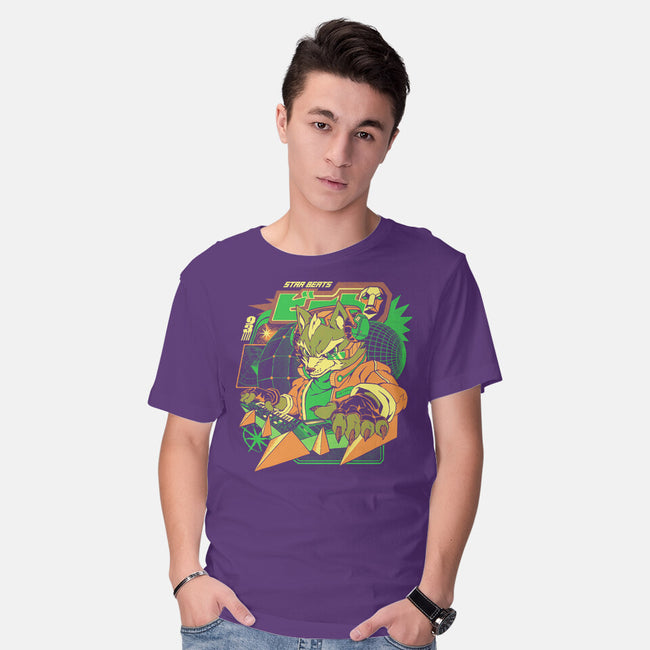 Star Beats-Mens-Basic-Tee-ilustrata