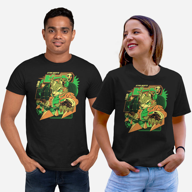 Star Beats-Unisex-Basic-Tee-ilustrata