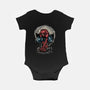 Web Swing And Punishment-Baby-Basic-Onesie-glitchygorilla