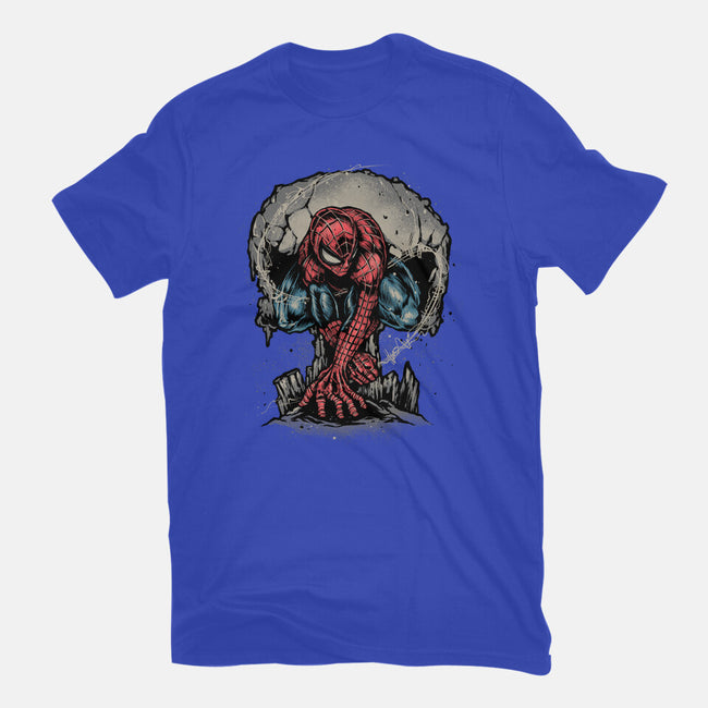 Web Swing And Punishment-Mens-Basic-Tee-glitchygorilla