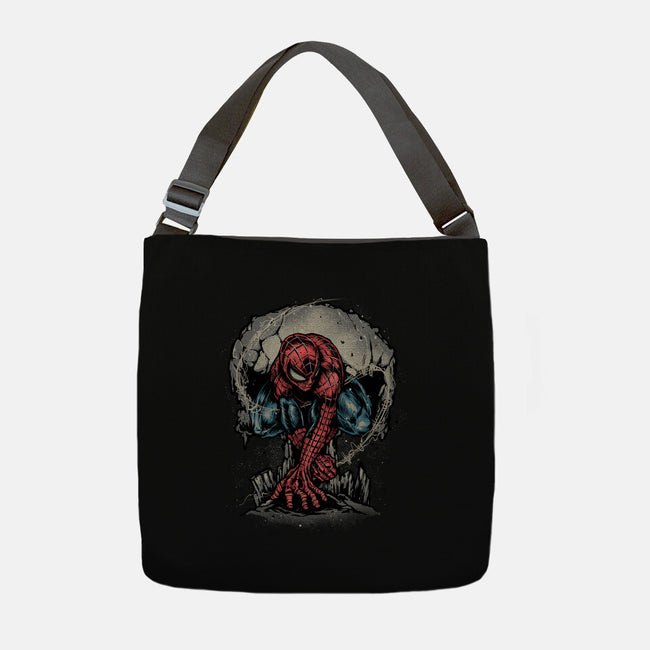 Web Swing And Punishment-None-Adjustable Tote-Bag-glitchygorilla