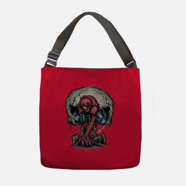 Web Swing And Punishment-None-Adjustable Tote-Bag-glitchygorilla