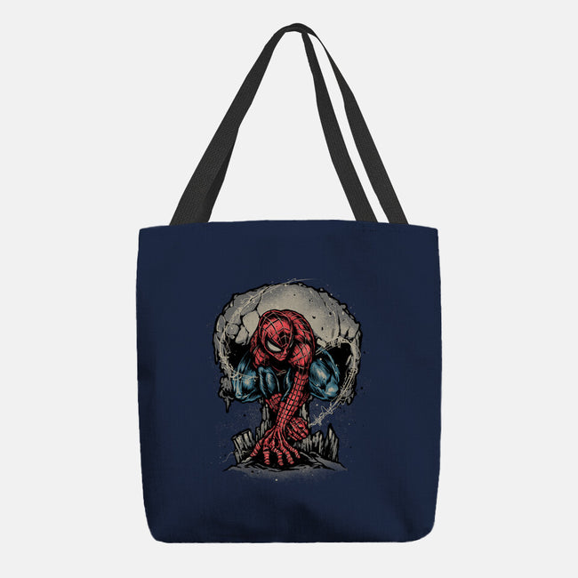 Web Swing And Punishment-None-Basic Tote-Bag-glitchygorilla