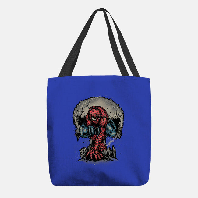 Web Swing And Punishment-None-Basic Tote-Bag-glitchygorilla