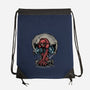 Web Swing And Punishment-None-Drawstring-Bag-glitchygorilla
