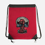 Web Swing And Punishment-None-Drawstring-Bag-glitchygorilla