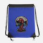 Web Swing And Punishment-None-Drawstring-Bag-glitchygorilla