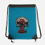 Web Swing And Punishment-None-Drawstring-Bag-glitchygorilla