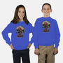 Web Swing And Punishment-Youth-Crew Neck-Sweatshirt-glitchygorilla