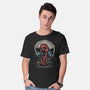 Web Swing And Punishment-Mens-Basic-Tee-glitchygorilla