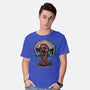 Web Swing And Punishment-Mens-Basic-Tee-glitchygorilla