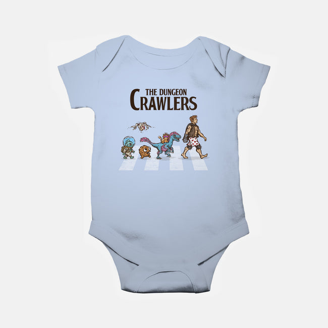 The Dungeon Crawlers-Baby-Basic-Onesie-kg07