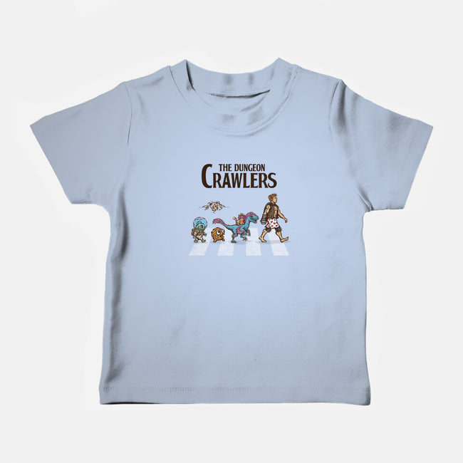The Dungeon Crawlers-Baby-Basic-Tee-kg07