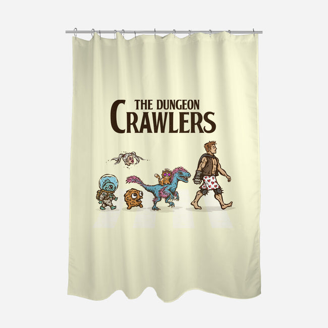 The Dungeon Crawlers-None-Polyester-Shower Curtain-kg07