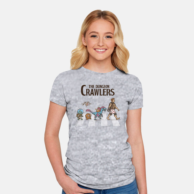 The Dungeon Crawlers-Womens-Fitted-Tee-kg07