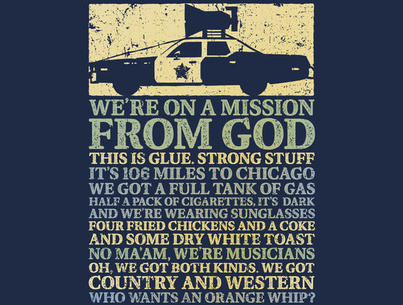 We're On A Mission From God