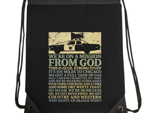 We're On A Mission From God