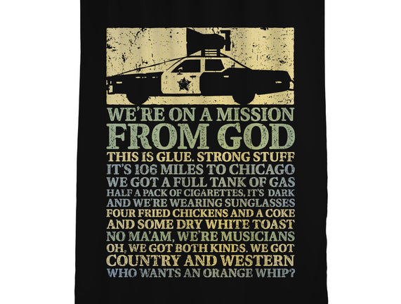 We're On A Mission From God
