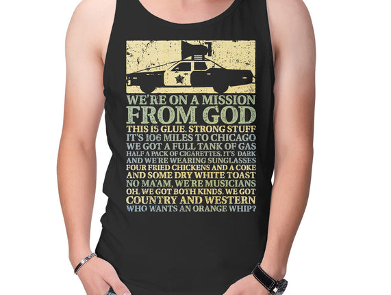 We're On A Mission From God
