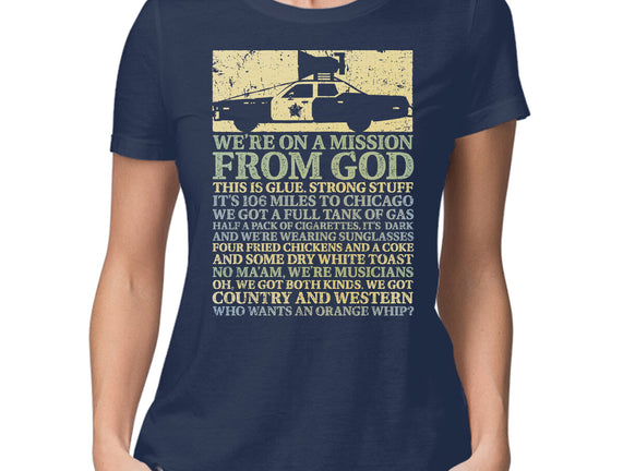 We're On A Mission From God