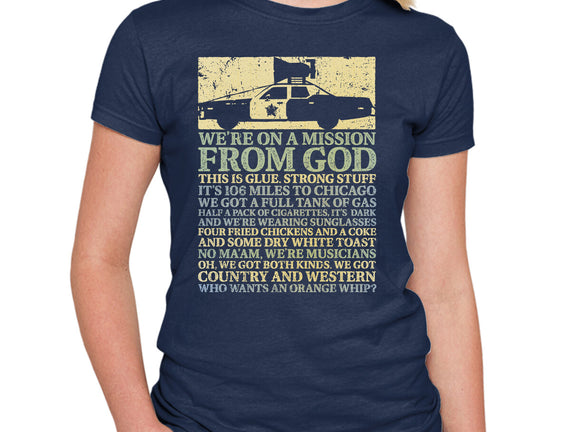 We're On A Mission From God
