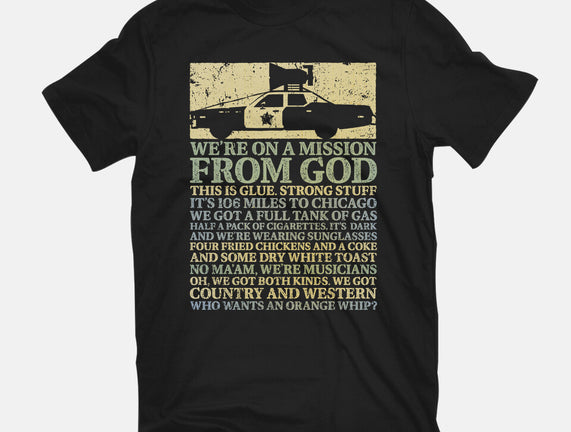 We're On A Mission From God