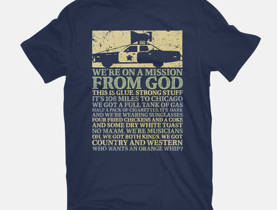 We're On A Mission From God