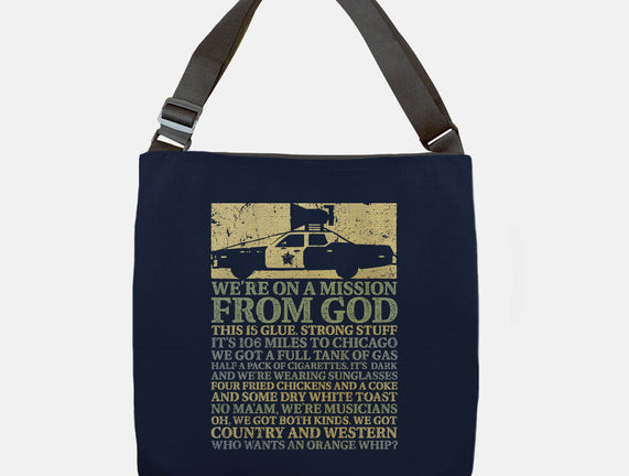 We're On A Mission From God