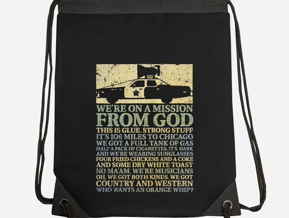 We're On A Mission From God